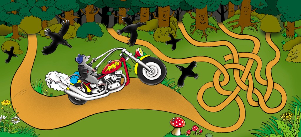 Motor Mouse sp 05 forest