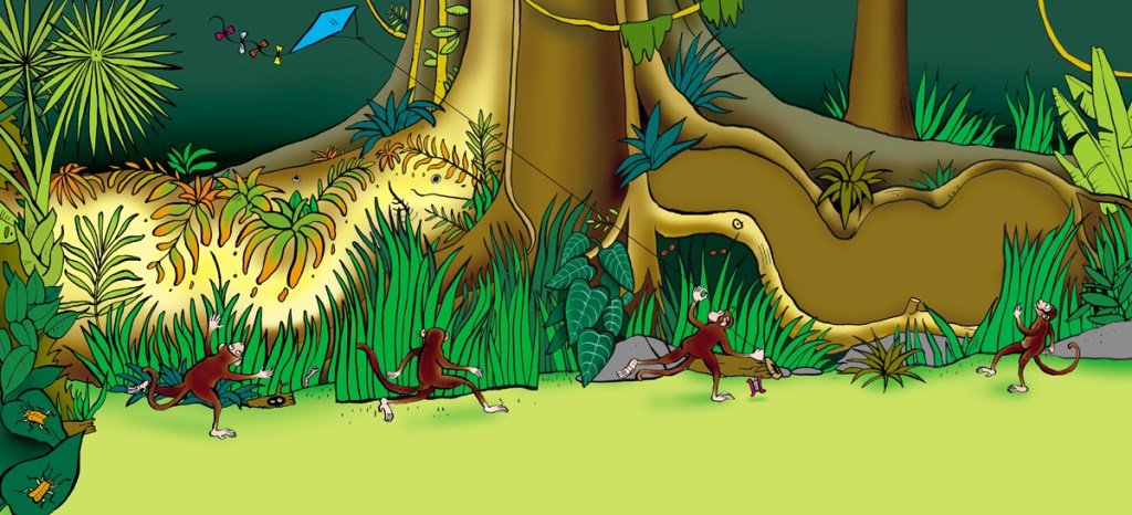 Watch Out in the Jungle Sp 06 snake